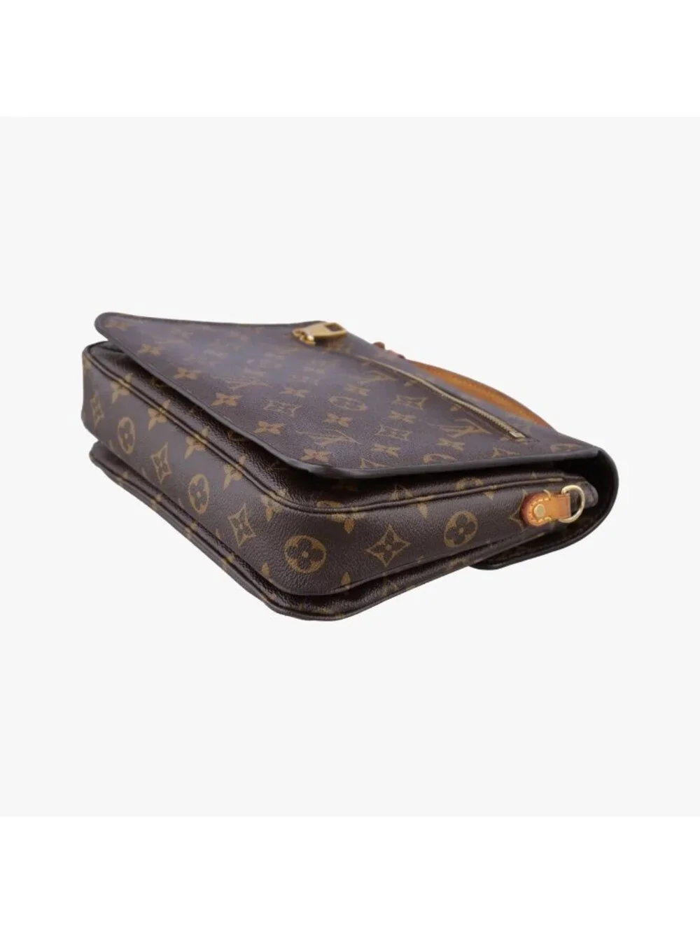 Louis Vuitton Pochette Metis MM Monogram Brown Canvas Handbag